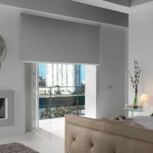 Cortina Roller Blackout Gris